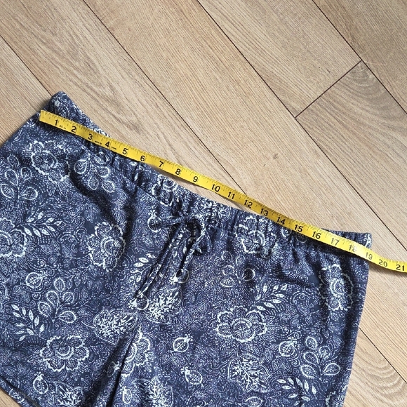 Lucky Brand Blue Sleep Pj Shorts XL Pajamas Lounge - Picture 3 of 6
